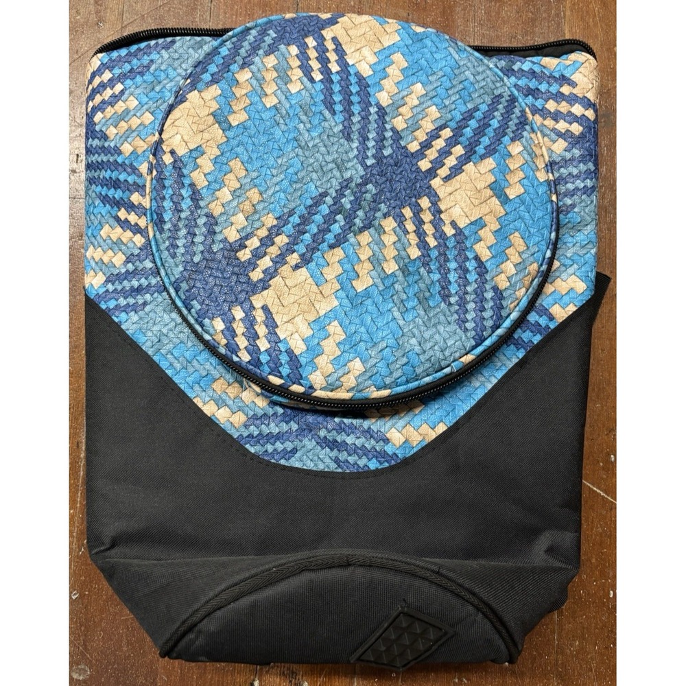 Miwayer Djembe Bag African Drum‎ Case Deluxe Padded Sturdy 14" Blue